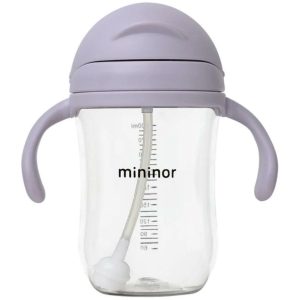 Vaso con bombilla mininor 330 ml