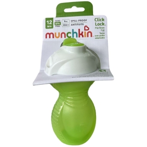 Vaso antiderrame con bombilla flip click & lock 266 ml munchkin