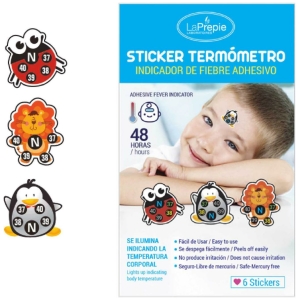 Stickers termómetro la prepie 6 unds.