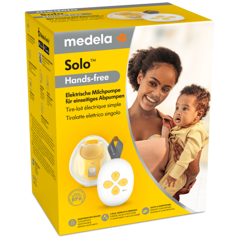 Extractor de leche eléctrico simple solo™ hands-free