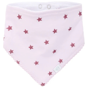 Bipack babero bandana gris luna