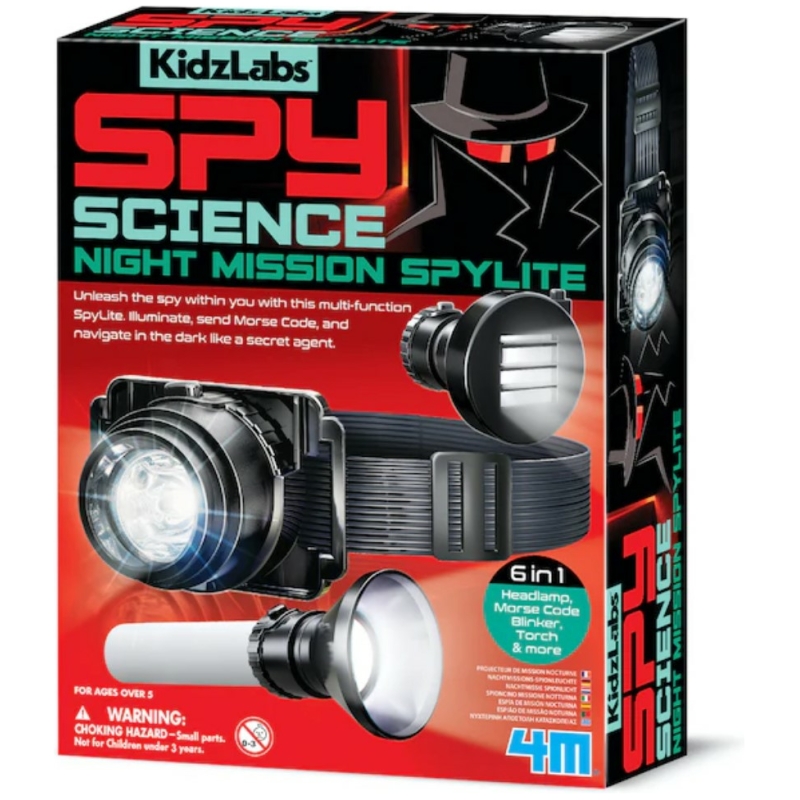 Linterna espionaje misión nocturna