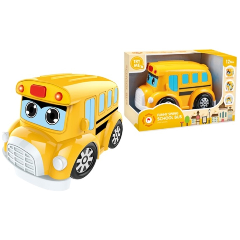 Bus Escolar Con Luz y Sonido