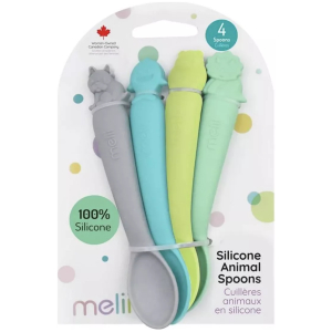 Pack 4 Cucharas de Silicona - Verde