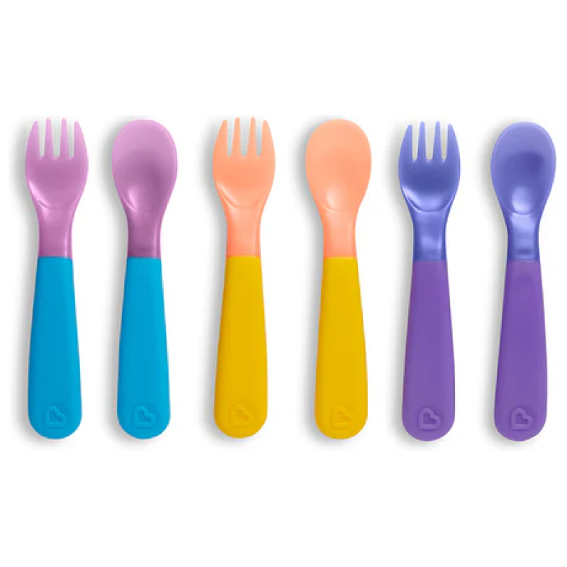 Set Tenedor y Cuchara 6 pcs Color Reveal - Imagen 6