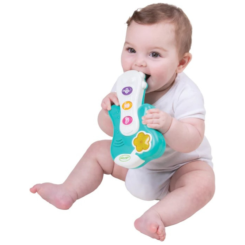 Guitarra Iluminada Little Strummer Playgro - Imagen 2